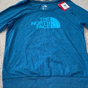 Women's The North Face Jersey Boat Neck Top large